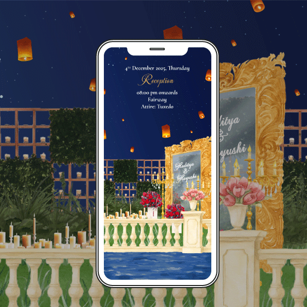 Lakeside Romance - Wedding Invitation